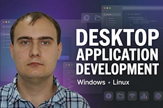 develop a lightweight desktop app or custom utility for you