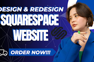 rebuild squarespace website redesign modern responsive squarespace website wix