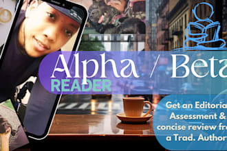 alpha and beta reader for your adult and ya book