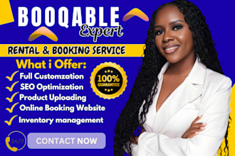 be build booqable website, online rental website, rental website, booqable SEO