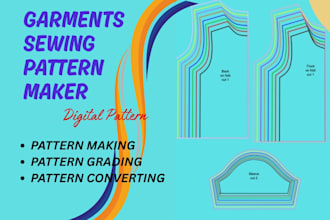 be your expert pattern maker for cad patterns