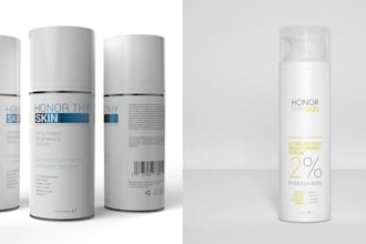 do custom skincare label design 24 hours