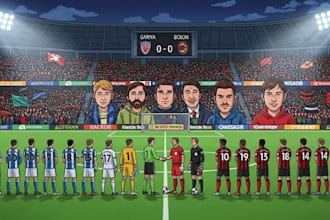 draw sport football player, basketball nfl poster  flyer and banner illustration