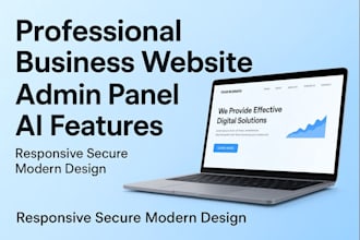create profesional business websites