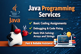 help with basic java and dsa and student assignments