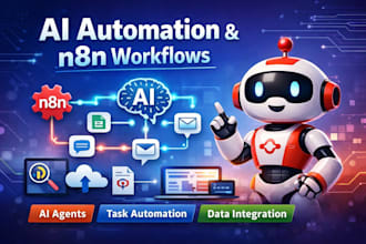 build n8n automation workflows, ai agents, and business automation systems
