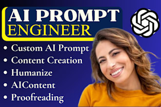 custom do chatgpt prompt write seo website content blog post humanize ai content