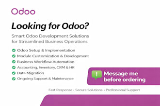 implement and fully configure odoo for your business