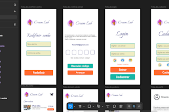 ux and UI design for web site or app