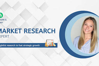 conduct market research, market analysis, and competitor analysis