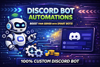 build custom discord bots using python and custom prompts