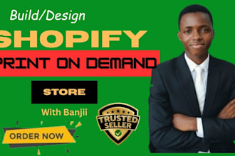 do print on demand shopify store, shopify dropshipping store, printify