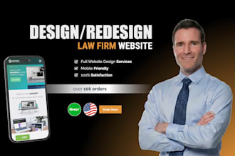 design a custom law firm website