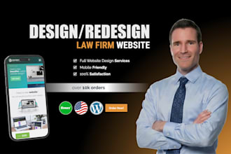 design a custom wordpress law firm website