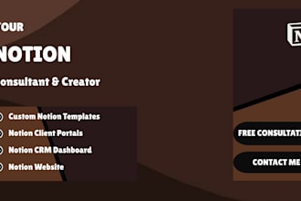 build custom notion systems, CRM, and client portals