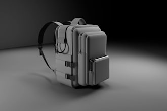 create 3d model of bags, backpack, purses, wallet in clo3d