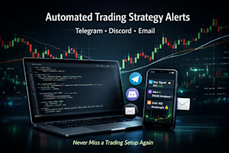 create automated trading strategy alerts for any platform