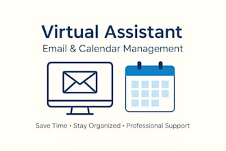 manage your emails and calendar professionally