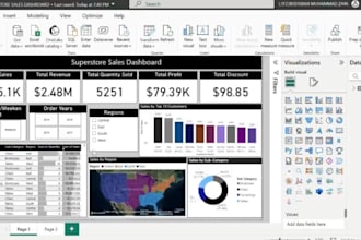 create interactive dashboard in power bi and excel clean your data and visualise
