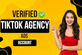 create verified tiktok agency ads account and ads manager