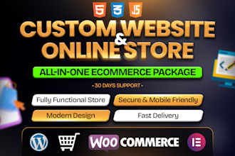 create, setup woocommerce ecommerce online store, shop