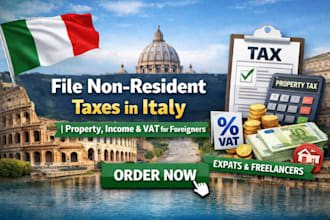 non resident tax italy property tax income tax vat italy italian tax consultant