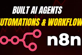 setup n8n automations, n8n workflows, ai automation on n8n, ai agent