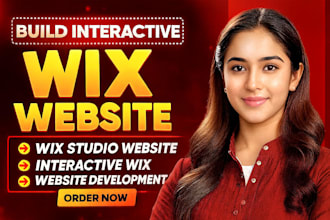web design an interactive wix studio website