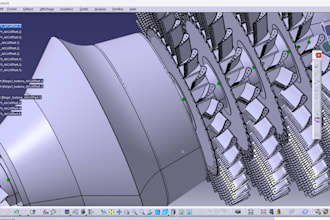 3d cad design and mechanical engineering analysis