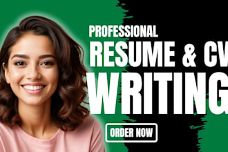 write ats optimized resume, executive CV, cover letter and linkedin