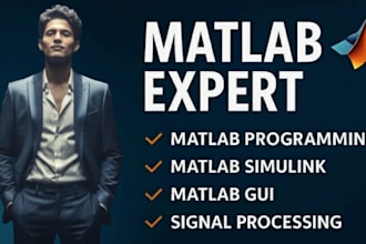 do matlab programming, simulink tasks, and gui projects