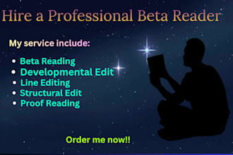 beta read fantasy novel