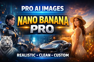 create, edit, and fix professional ai images using nano banana pro, midjourney