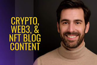 write and design blockchain, nft and crypto white paper