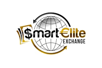 design a professional finance crypto or exchange logo