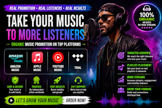 do amazon music promotion apple music promotion youtube music tidal music