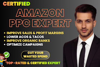 be your amazon PPC expert, will setup, manage and optimize amazon ads