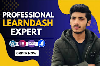 build a udemy style wordpress lms website using learndash or tutor lms