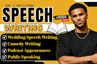 write jaw dropping, amazing persuasive informative motivational speech