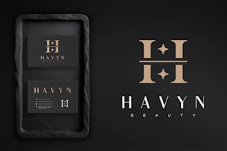 do modern minimalist luxury brand logo design