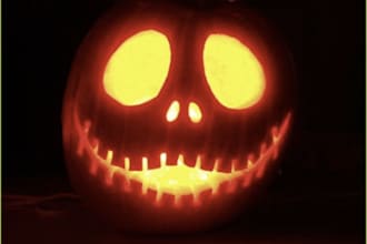 animate a pumpkin and record you a personell message for halloween