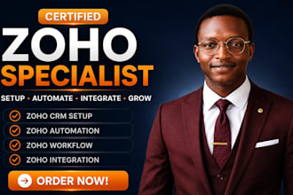 be your zoho one expert, zoho crm