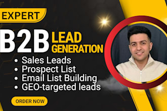 generate sales leads with accurate GEO targeted b2b research
