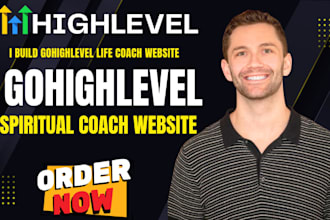 build gohighlevel life coach website ghl spiritual coach website