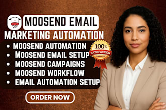 setup moosend email automation email campaign onboarding marketing workflow