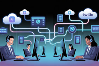 configure sip trucking, voip and twilo for auto dialer systems