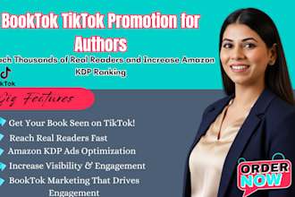 do booktok tiktok promotion ebook marketing amazon kdp ads rank book influencer