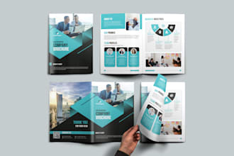 do premium real estate brochure, offering memorandum, company profile, proposal
