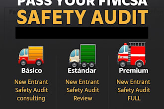 help you prepare for the new entrant safety audit