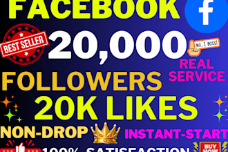 get you 20,000 facebook followers fast